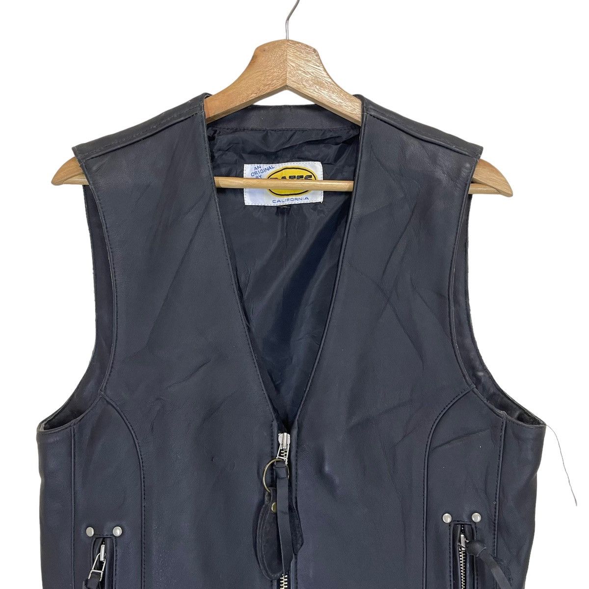 Bates Hats BATES LEATHERS RIDERS RACING SLEEVELESS JACKET Size US S / EU 44-46 / 1 - 4 Thumbnail