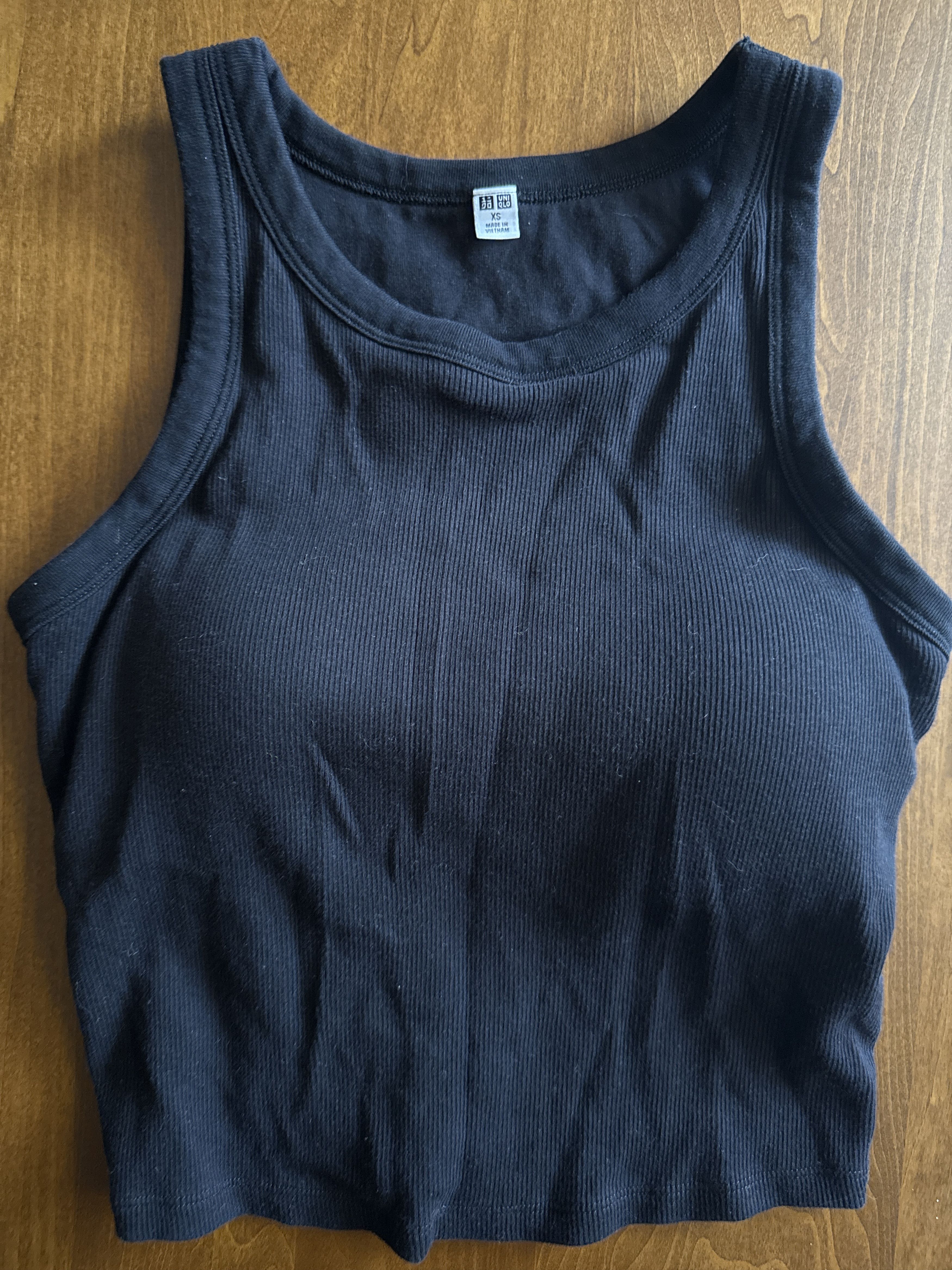 Uniqlo Black tank top Size XS / US 0-2 / IT 36-38 - 1 Preview