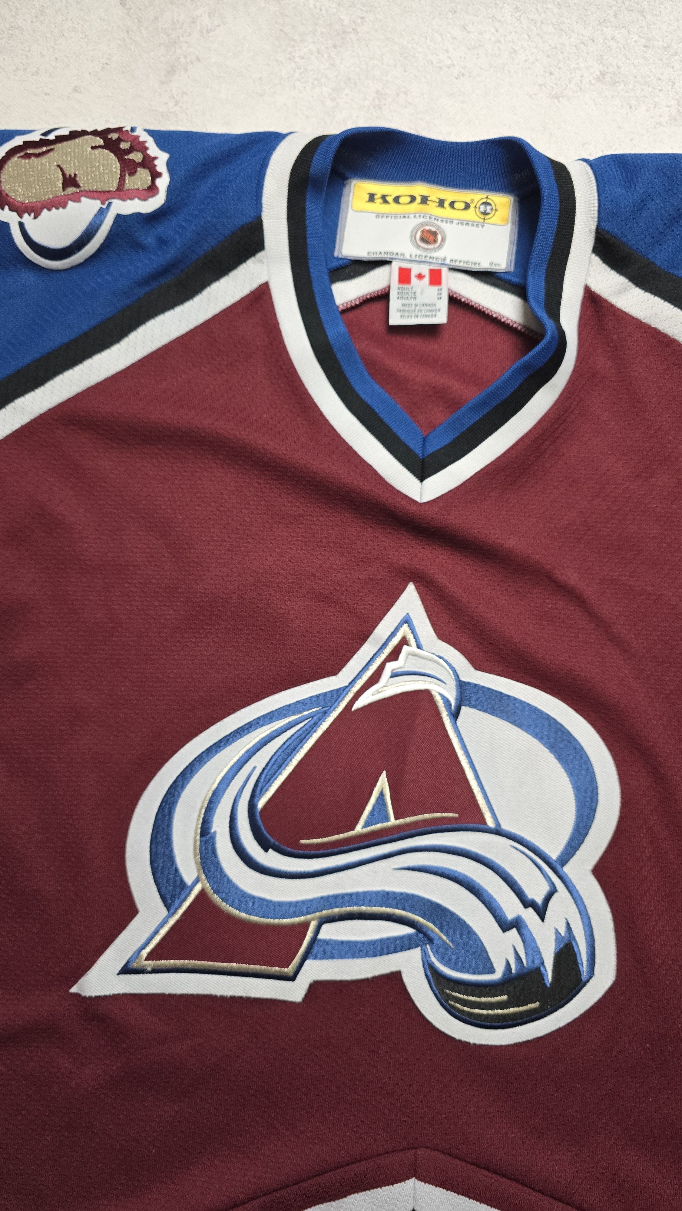 Koho Colorado Avalanche NHL Hockey Jersey Custom Name MAXX #33 Size US M / EU 48-50 / 2 - 19 Thumbnail