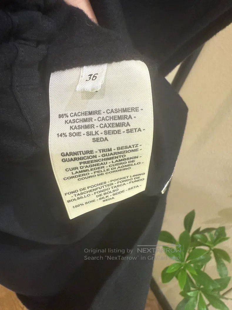 Hermes Hermes Black Hooded Vest Dress, 86% Cashmere, 14% Silk Fab Size XS / US 0-2 / IT 36-38 - 6 Thumbnail