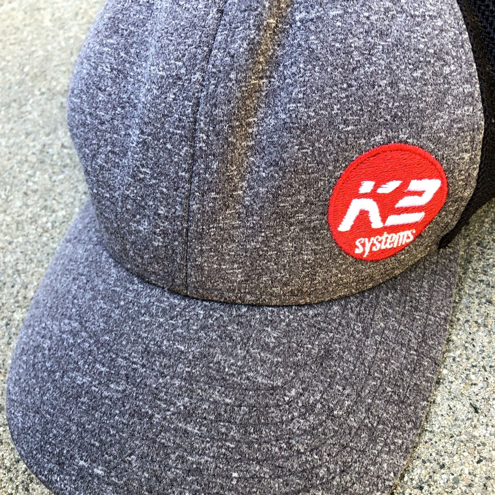 Vintage YUPOONG K2 Systems Trucker Hat Men One Size Grey Fitted Cap Size ONE SIZE - 3 Thumbnail