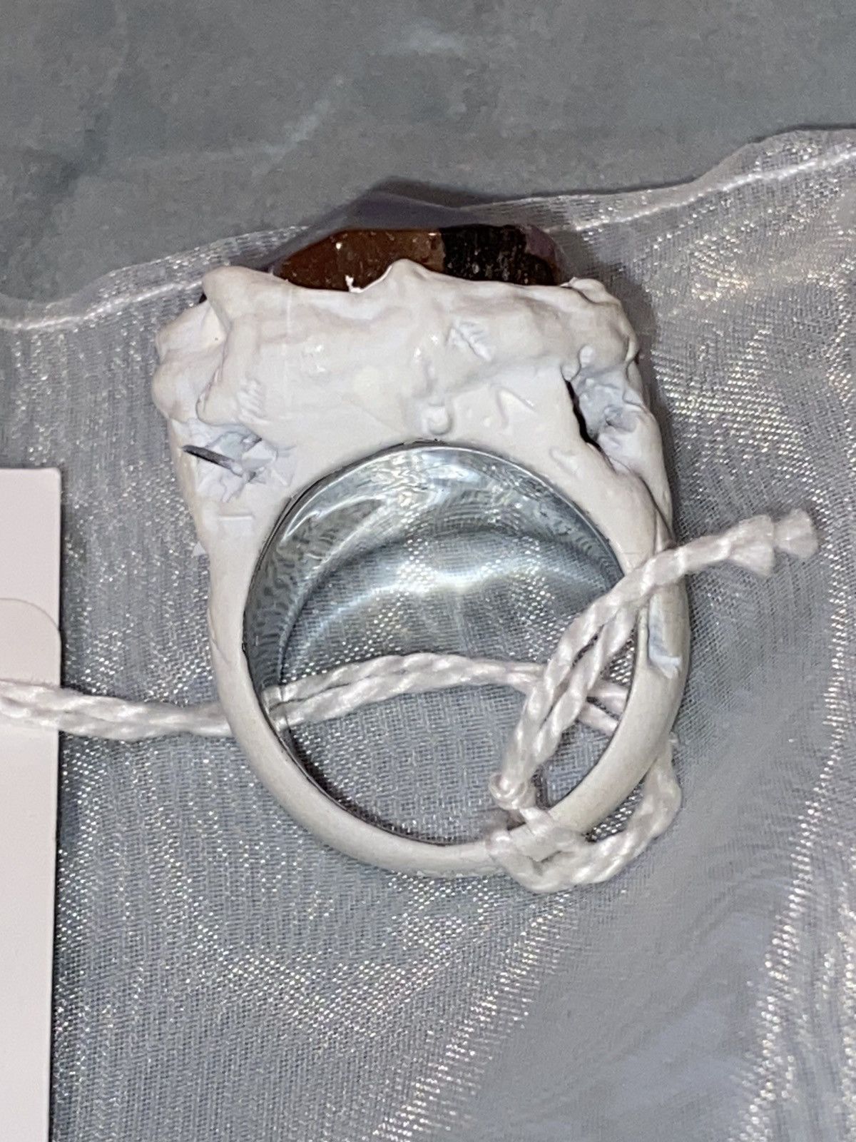 Daniel Arsham × Dior Dior x Daniel Arsham Eroded Crystal Ring (SMALL/MEDIUM) Size ONE SIZE - 4 Thumbnail