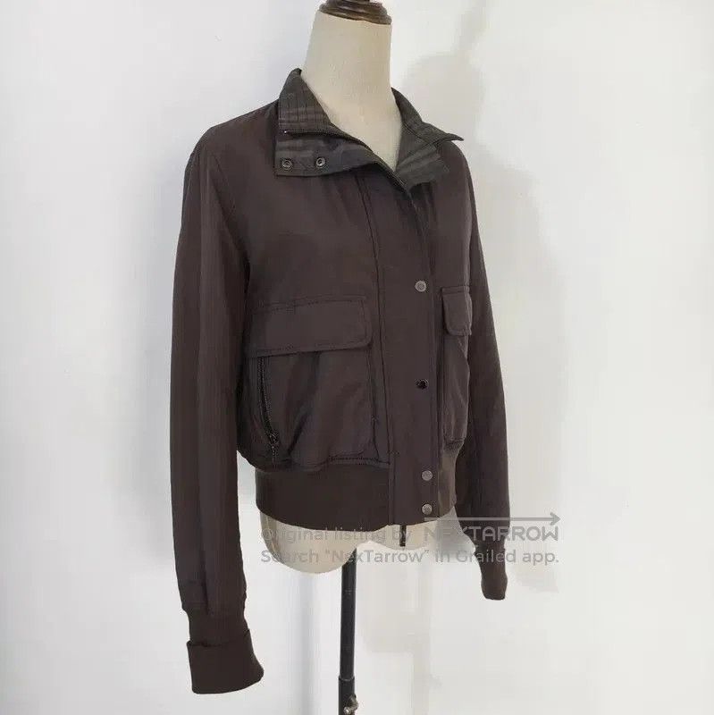 Burberry Burberry Brown Plaid Spring Jacket. Size L / US 10 / IT 46 - 6 Thumbnail