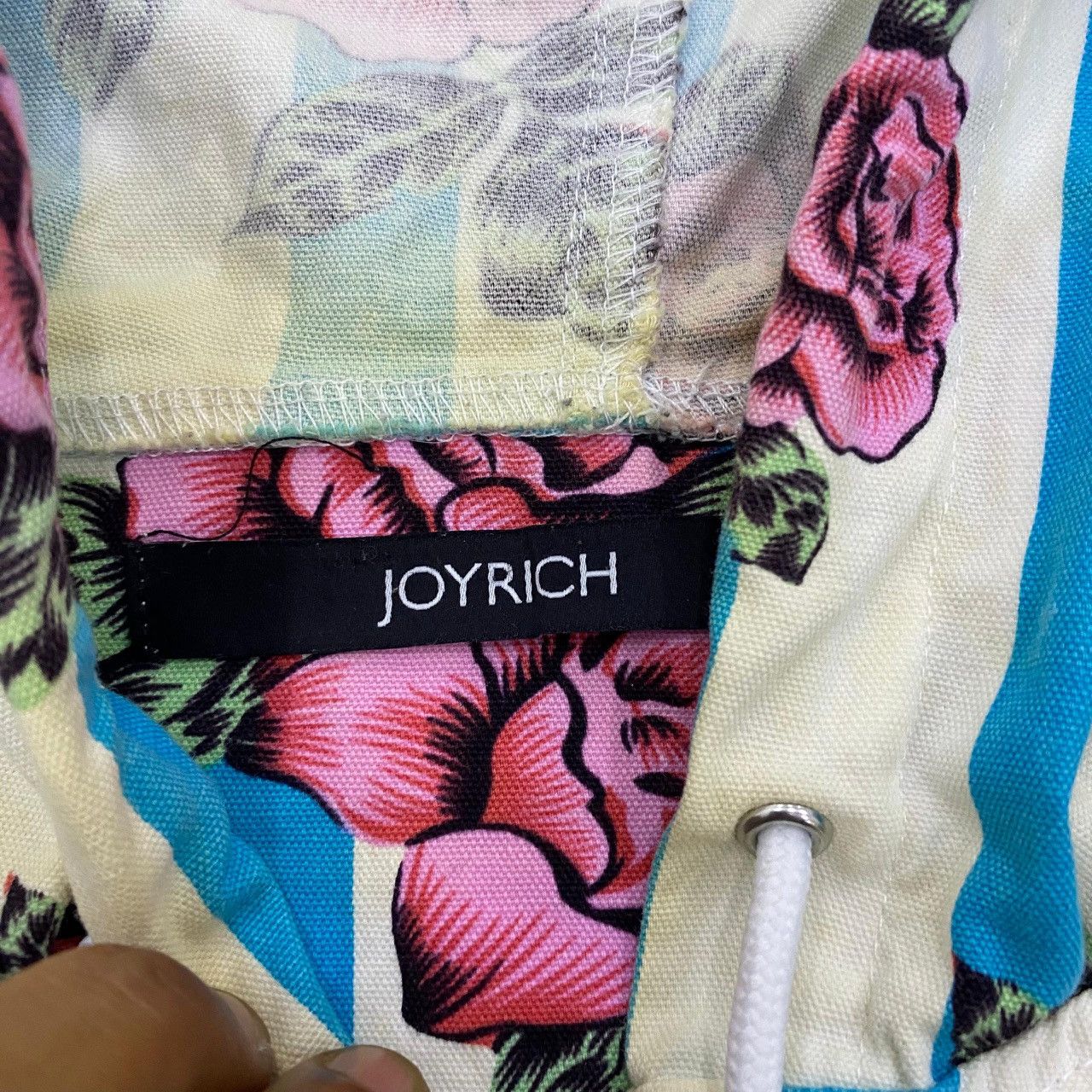 Joyrich Joyrich LA Tokyo Stripe Floral Hoodie Jacket Size US L / EU 52-54 / 3 - 11 Thumbnail