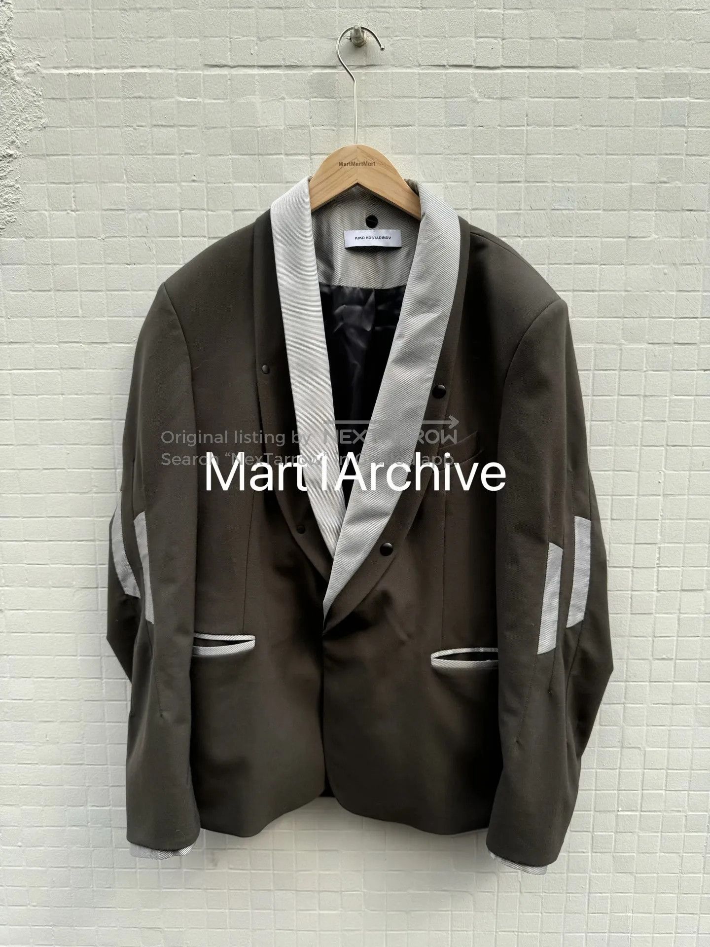 Kiko Kostadinov Panchali Sapphire Blazer Coat 00062019 | Grailed