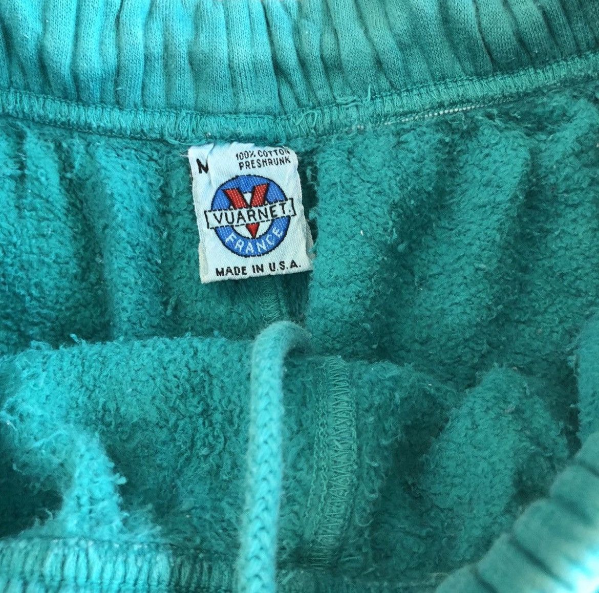 Vintage Vintage 90s Vuarnett France Sweat Shorts/ Outdoor Style L Size US 30 / EU 46 - 3 Thumbnail