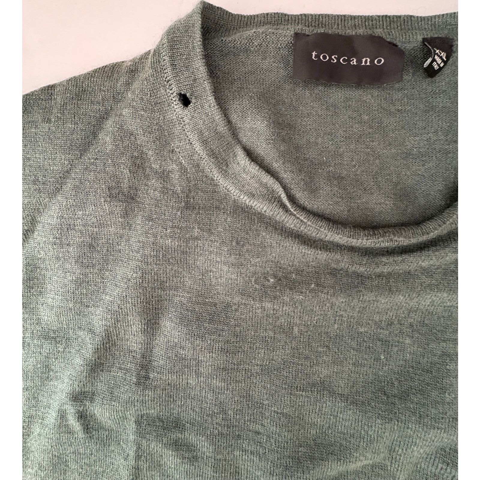 Toscano Toscano cashmere green crewneck xxl Men’s long sleeve Size US XXL / EU 58 / 5 - 3 Thumbnail