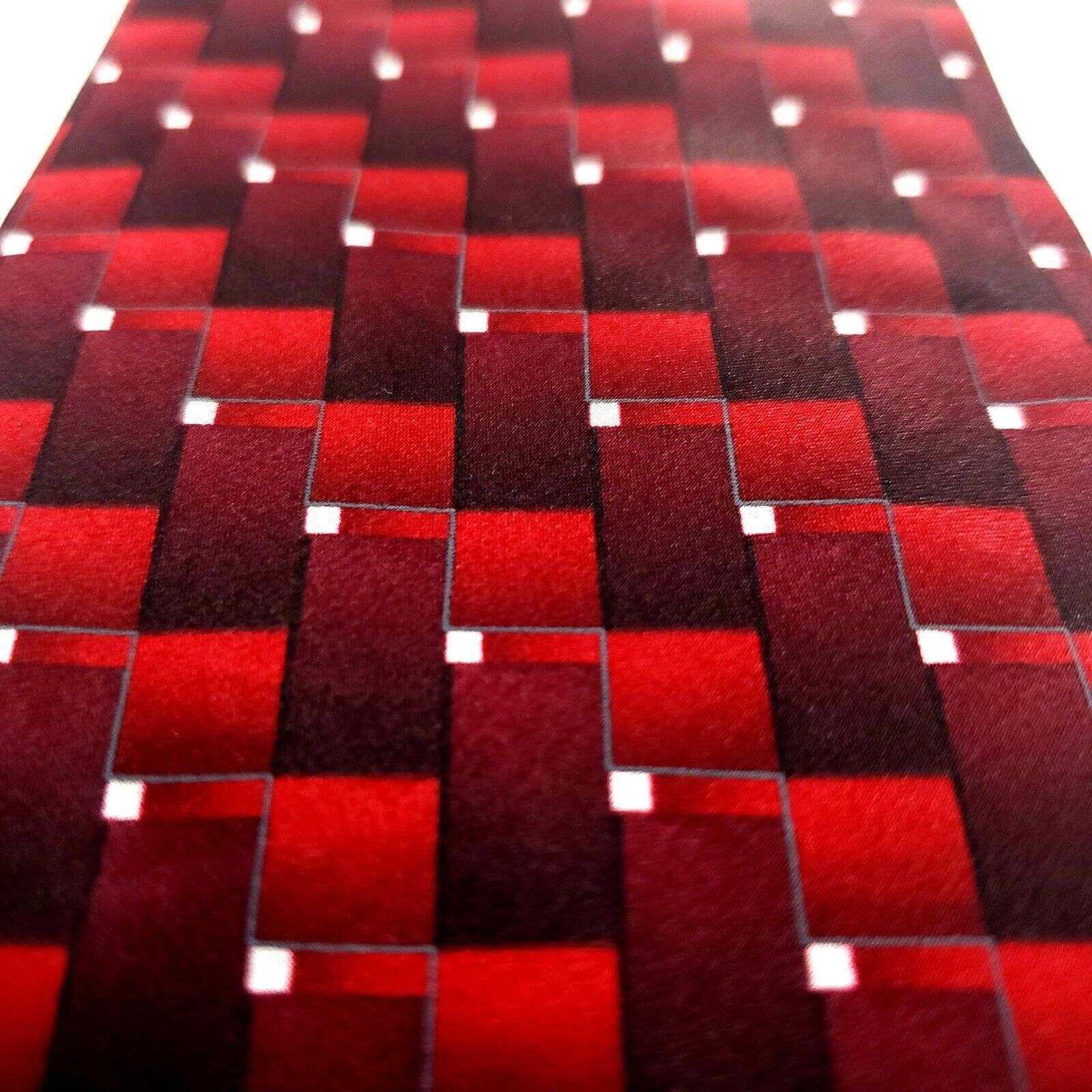 Arrow Arrow Silk Tie Print Red Geometric Size ONE SIZE - 2 Thumbnail