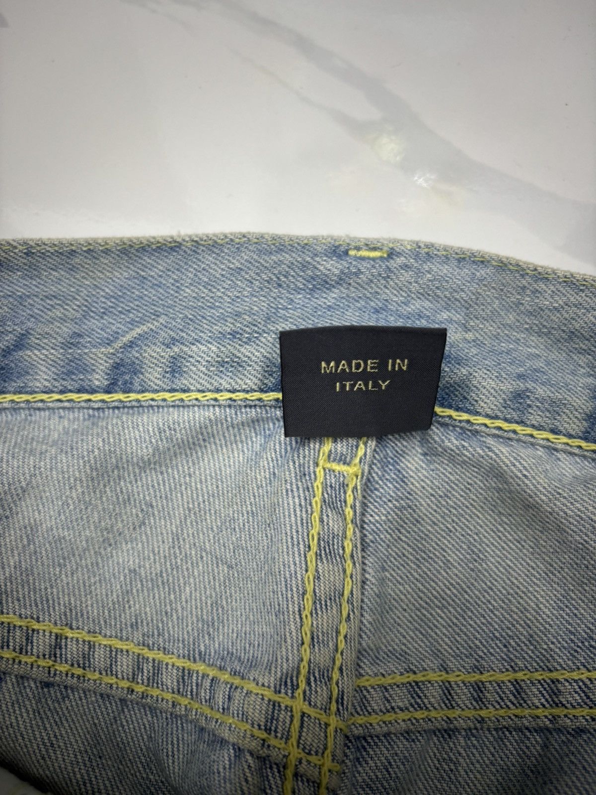 Dondup × If Six Was Nine × Japanese Brand Vintage Dondup Made in Italy Selvedge Denim Jeans Size US 34 / EU 50 - 10 Thumbnail