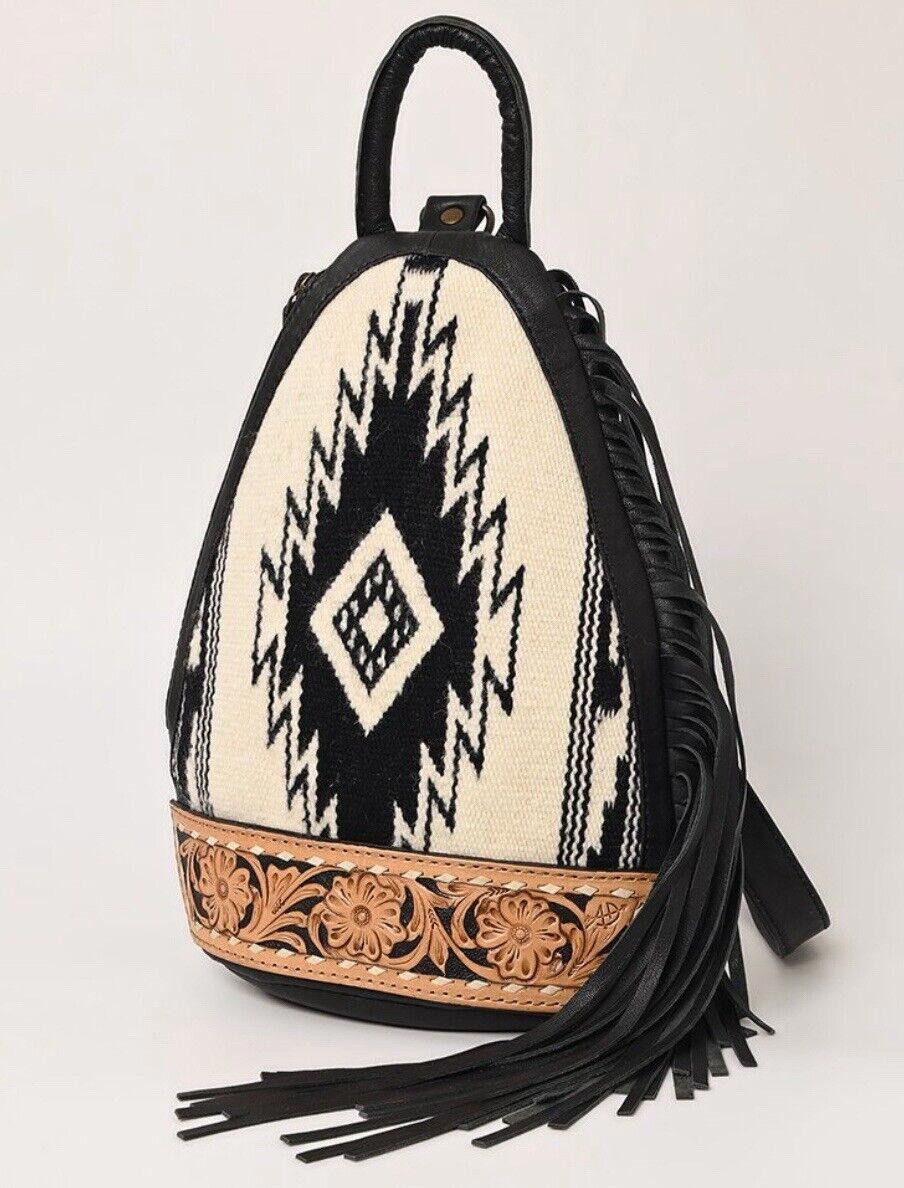 Designer AD American Darling ADBG1125A Sling Hand Tooled Leather Size ONE SIZE - 2 Thumbnail