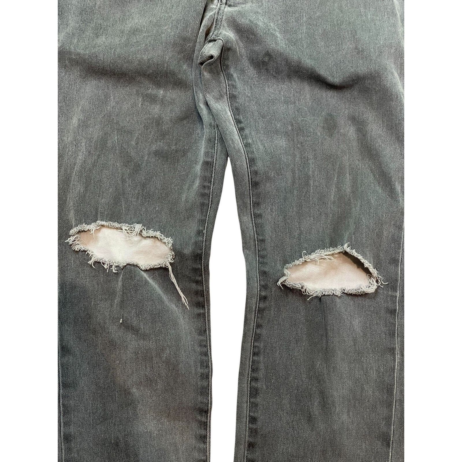 Purple Brand Purple Brand Grey Jeans Size US 36 / EU 52 - 4 Thumbnail