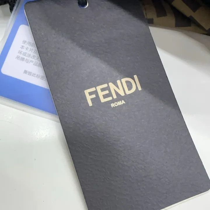 Fendi Fendi Brown Logo Print Casual Pants -2508 Size US 44 / EU 60 - 4 Thumbnail