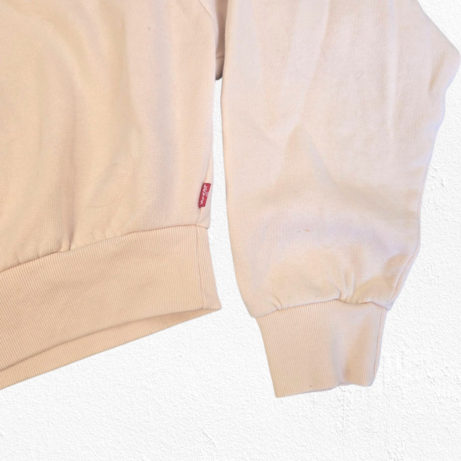 Levi's Levi's Peach Pink Graphic Logo Cropped Sweatshirt Size Small Size S / US 4 / IT 40 - 7 Thumbnail