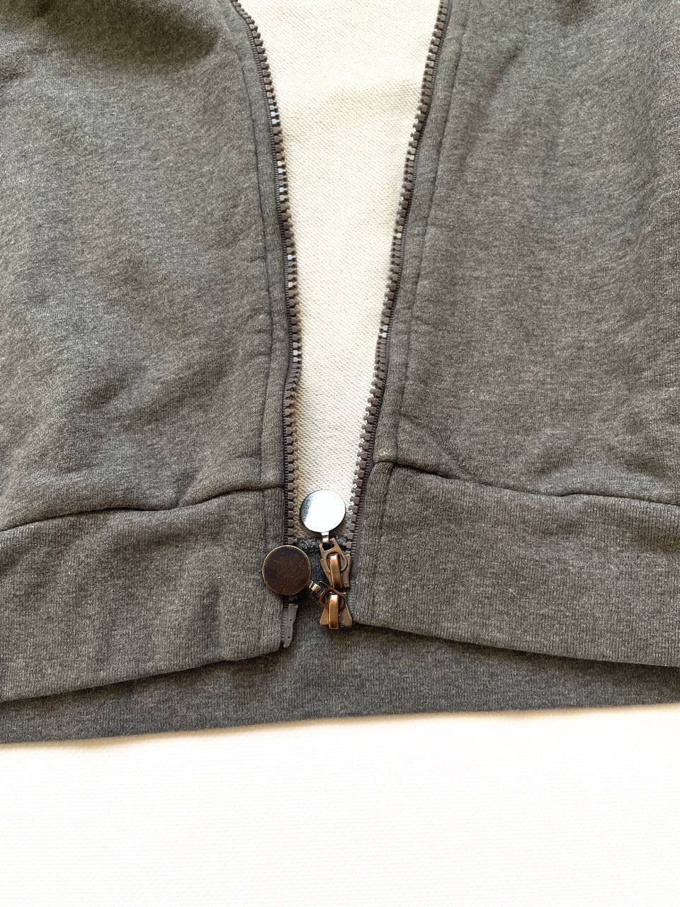Moncler Vintage Moncler maglia logo zip cardigan sweatshirt Size US S / EU 44-46 / 1 - 7 Thumbnail