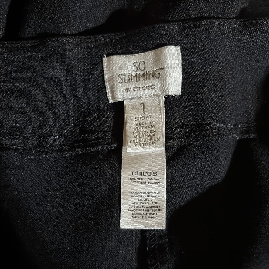 Chicos Chico's So Slimming Ponte Knit Skinny Ankle Pull-on Casual P Size 38" / US 16 / IT 52 - 3 Thumbnail