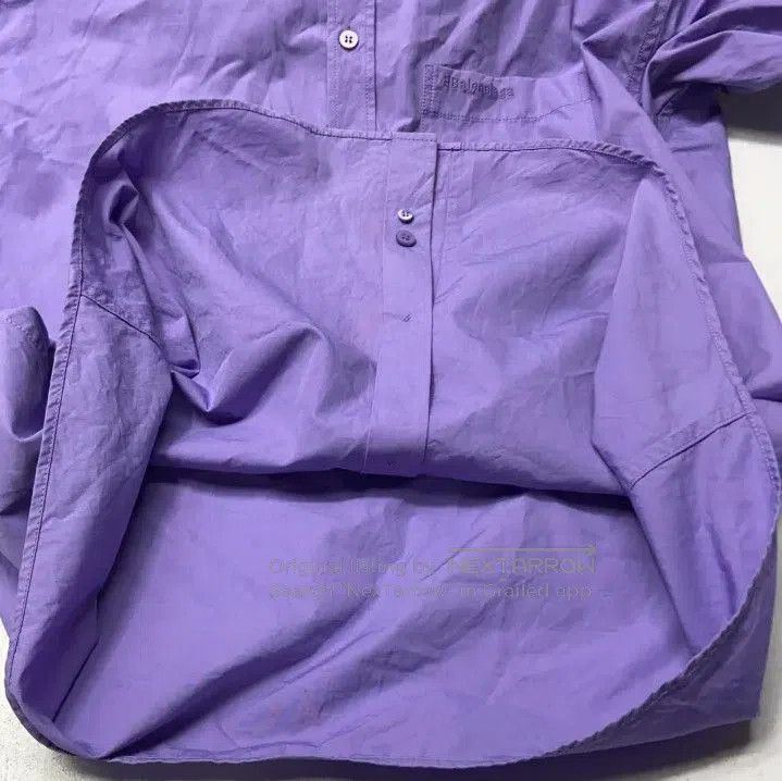 Balenciaga Balenciaga Purple Casual Long Sleeve Shirt. Size US S / EU 44-46 / 1 - 8 Thumbnail