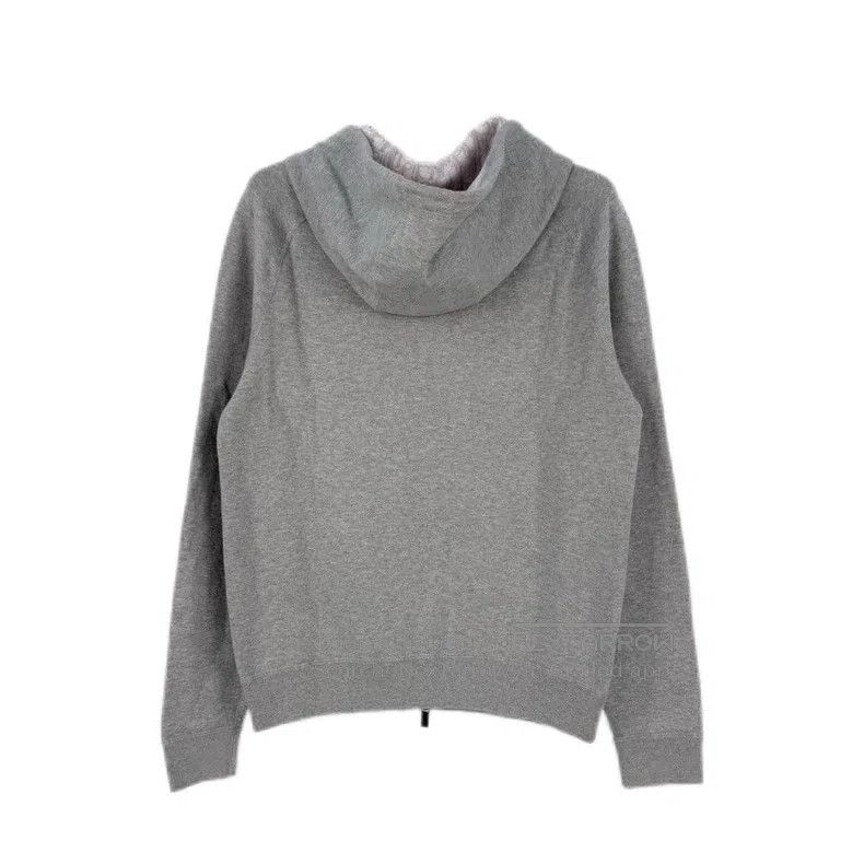 Dior Dior Grey embroidered logo zipper hoodie jacket Size US S / EU 44-46 / 1 - 2 Thumbnail
