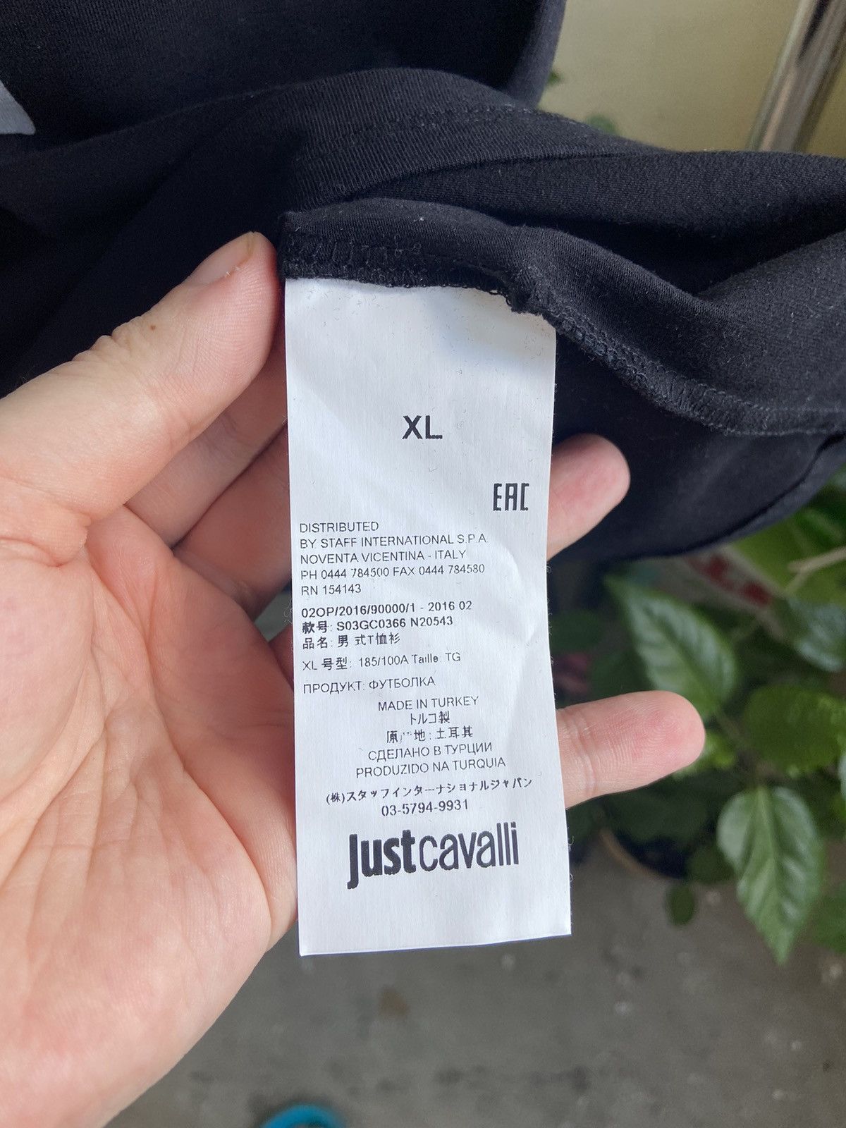 Just Cavalli × Roberto Cavalli Just Cavalli t shirt Size US M / EU 48-50 / 2 - 7 Thumbnail