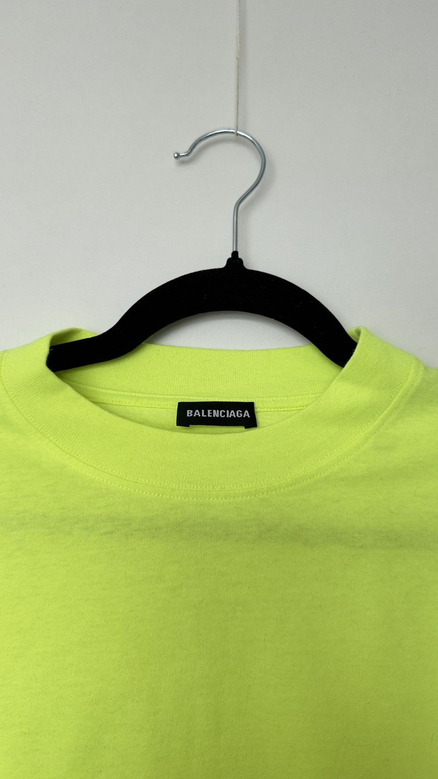 Balenciaga Balenciaga Neon Logo T-Shirt Size US XS / EU 42 / 0 - 4 Thumbnail
