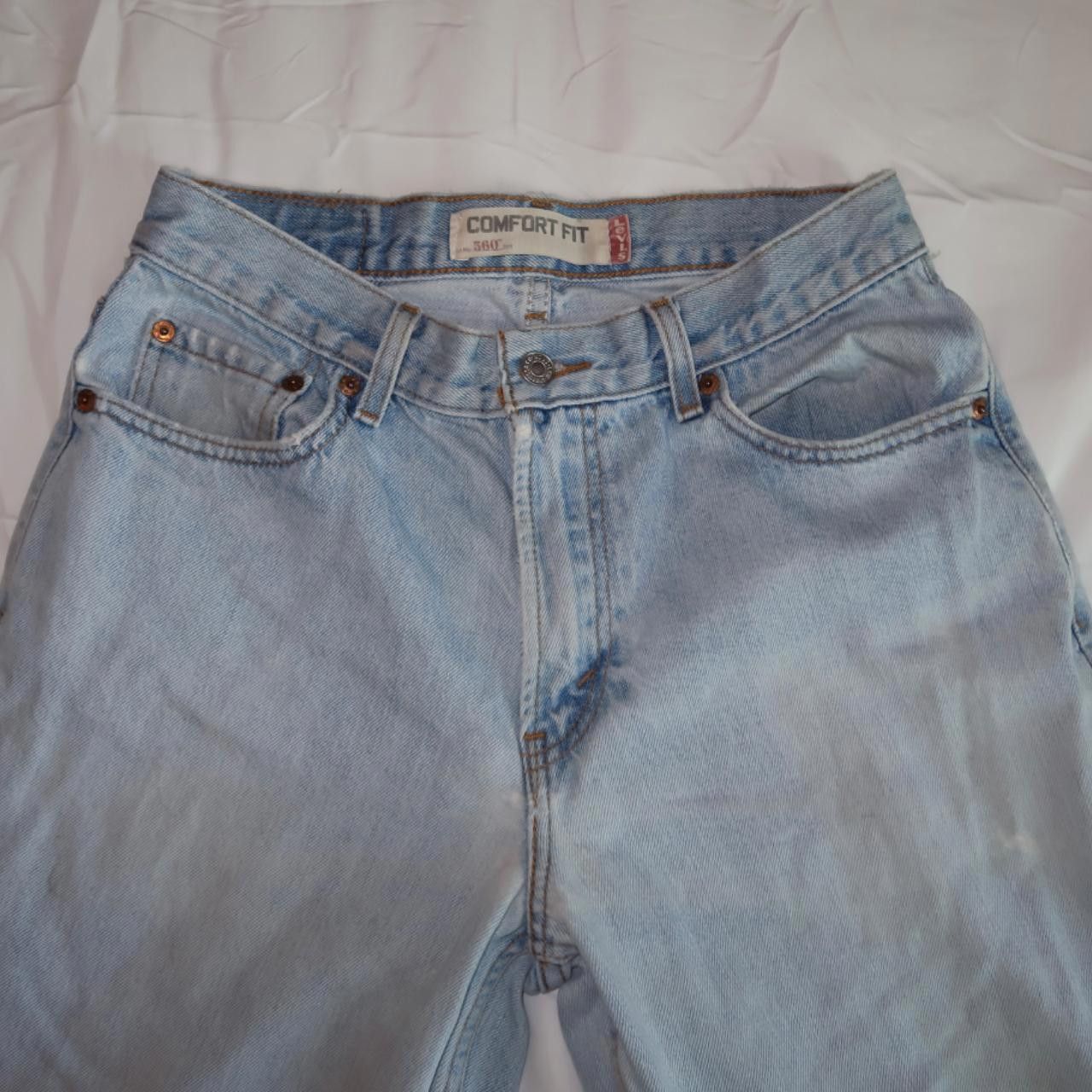 Levi's VINTAGE 560 light wash high waisted LEVI'S JEANS 👖 Size 30" / US 8 / IT 44 - 2 Thumbnail