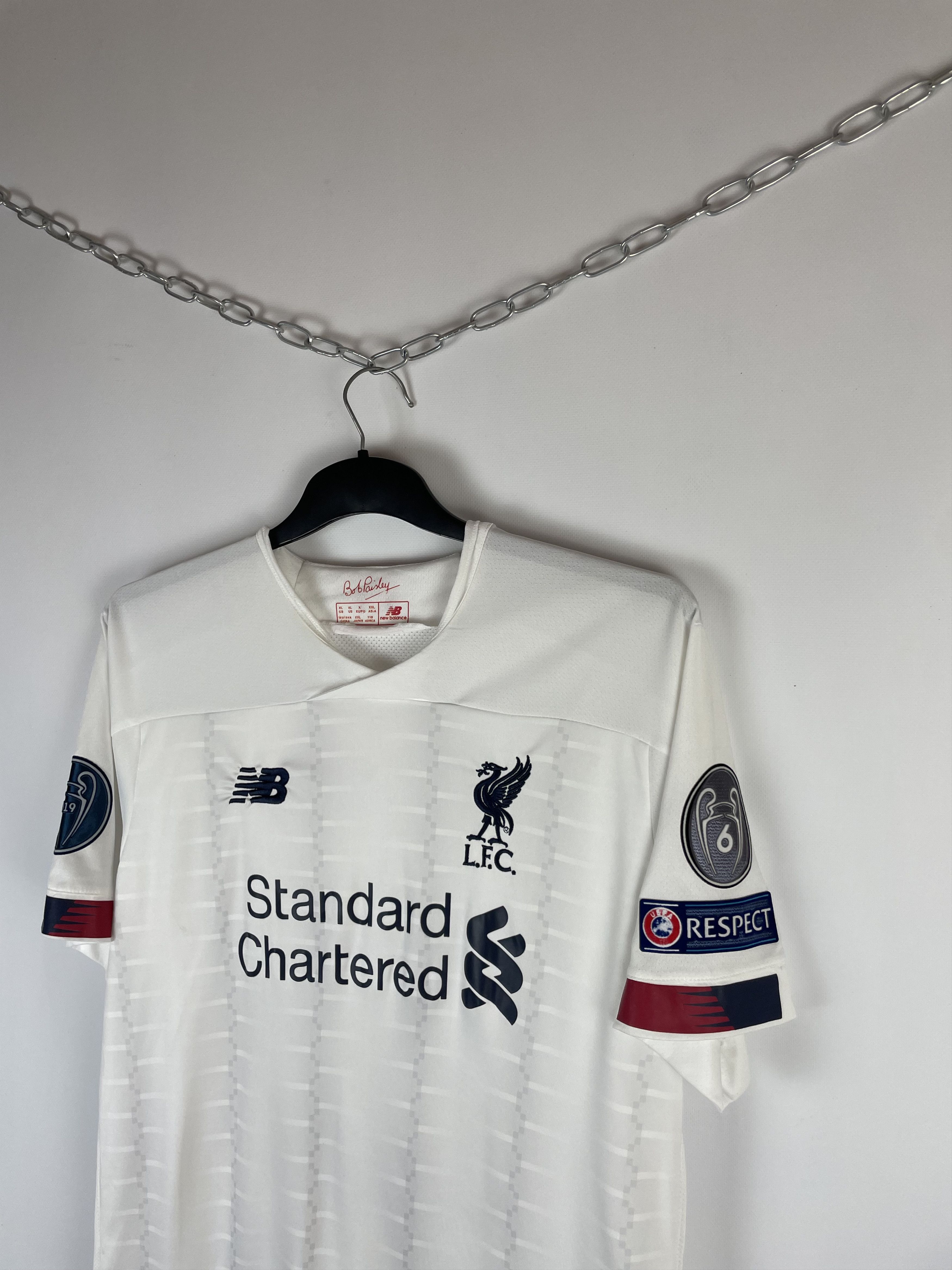 New Balance New Balance Liverpool 11 M Salah T-Shirt Jersey Size US XL / EU 56 / 4 - 4 Thumbnail