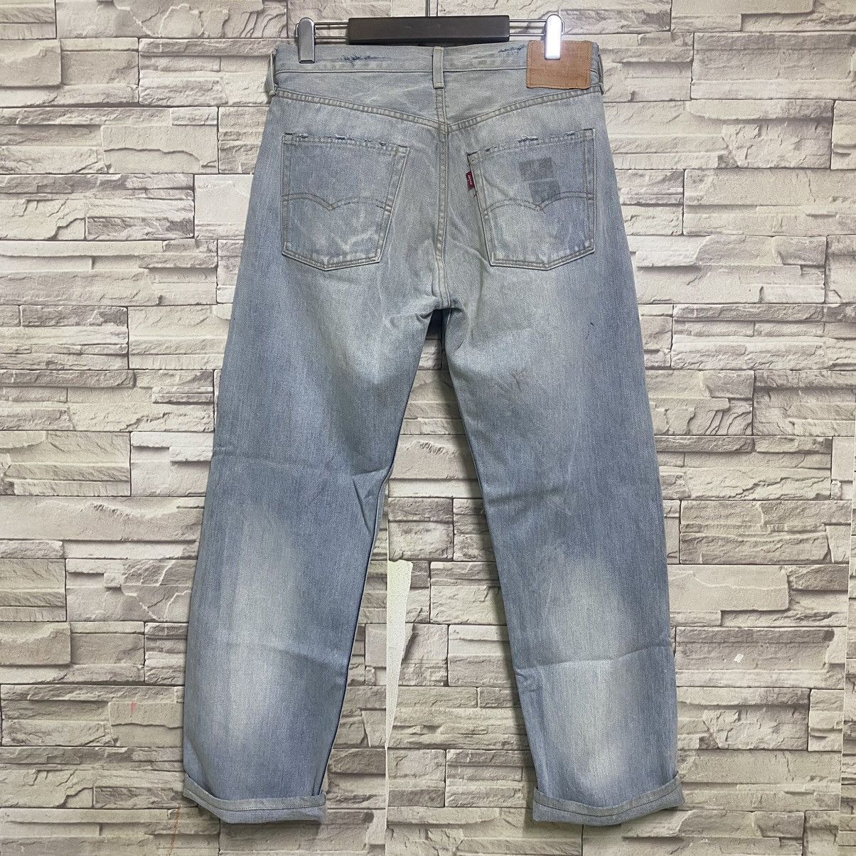Levi's Vintage Levis 501 Big E Denim Selvedge Jeans Over Washed Size US 32 / EU 48 - 25 Thumbnail