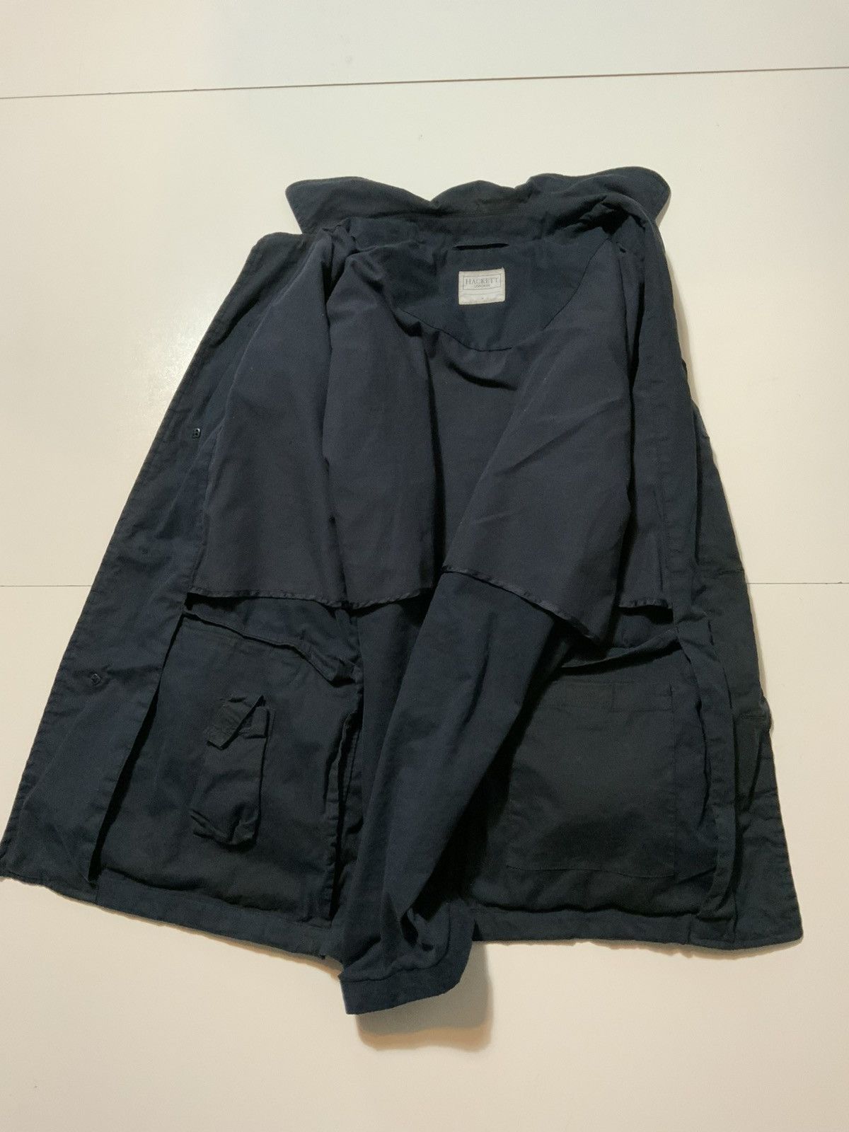 Hackett Hackett London Navy Officers Field Military Button Jacket Size US M / EU 48-50 / 2 - 3 Thumbnail
