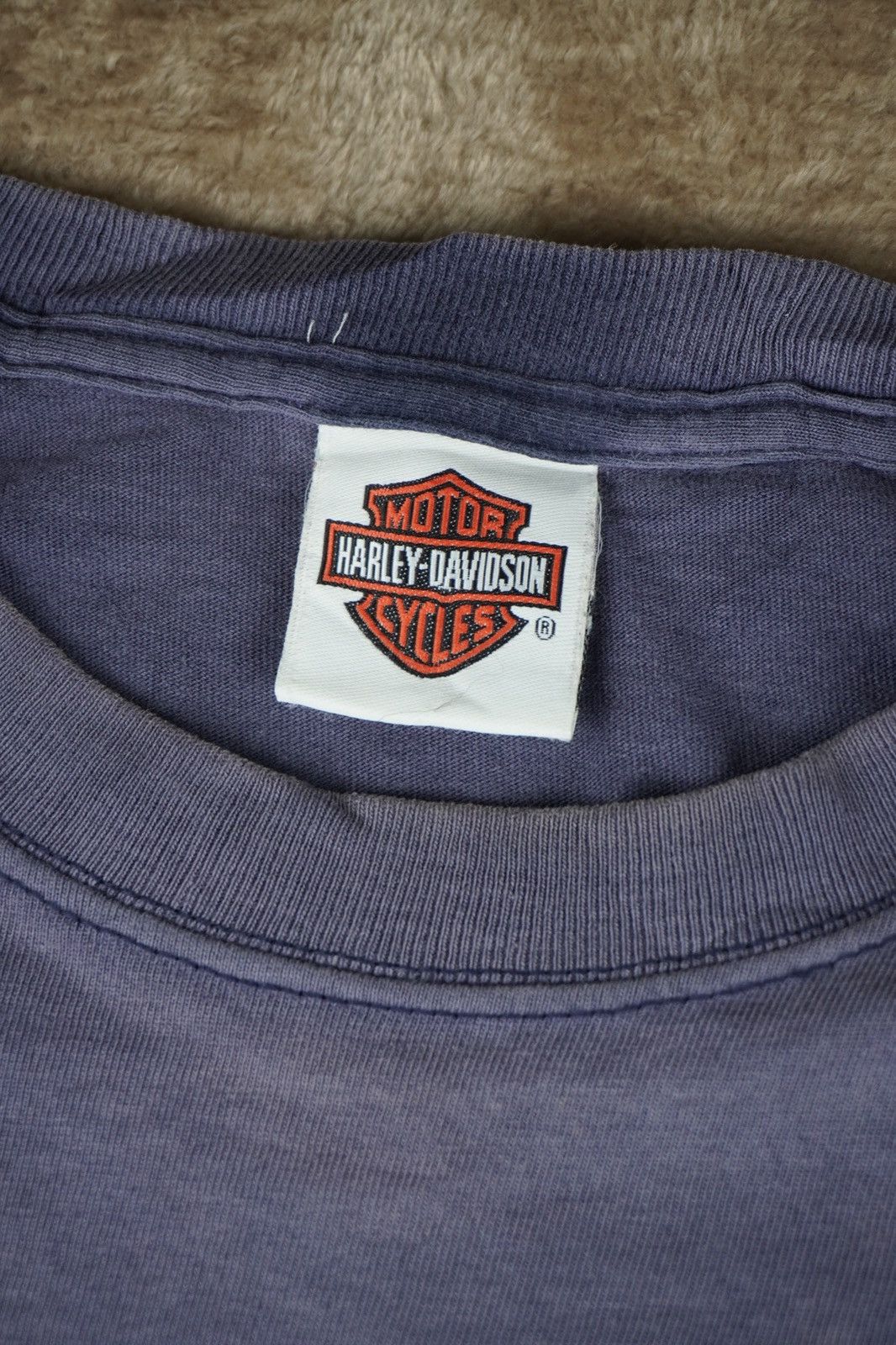 Harley Davidson Vtg Harley Davidson Long Sleeve #1 Frankfurt Germany 2011 Size US L / EU 52-54 / 3 - 5 Thumbnail