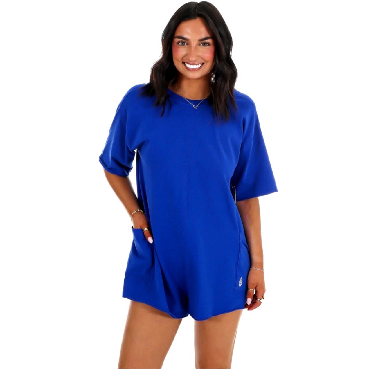 Free People Free People Hot Shot T-Shirt Romper Electric Shock XS Size 26" / US 2 / IT 38 - 6 Thumbnail