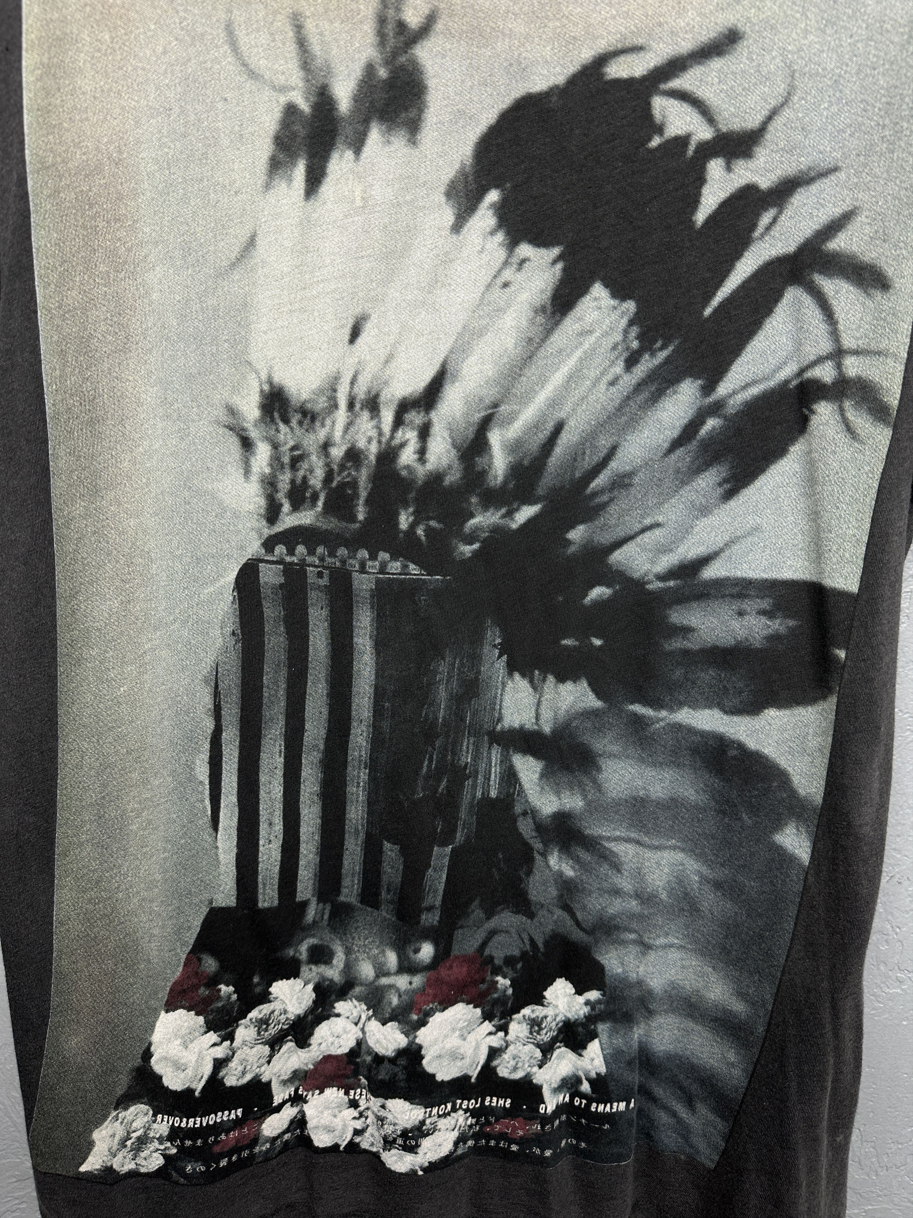 Allsaints Allsaints Mens Blackcrow King Crew Neck T-Shirt Tee Size US XL / EU 56 / 4 - 3 Thumbnail
