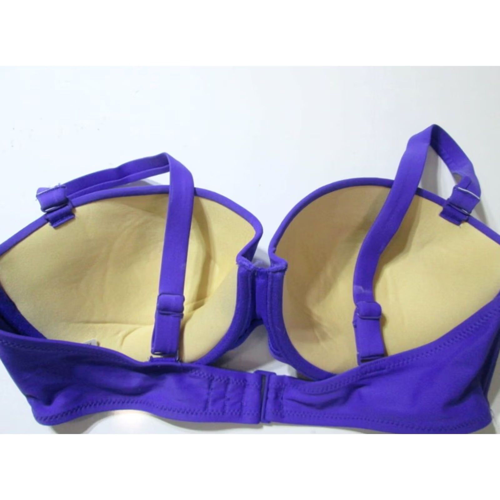 Old Navy Old Navy Womens XL Bikini Top Royal Blue Underwired Lined Adjustable Straps Size XL / US 12-14 / IT 48-50 - 2 Thumbnail