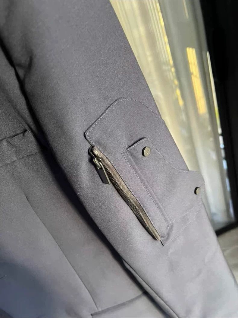 Dior Dior Black casual classic saddle suit 2501-Nextarrow Size 50R - 2 Thumbnail