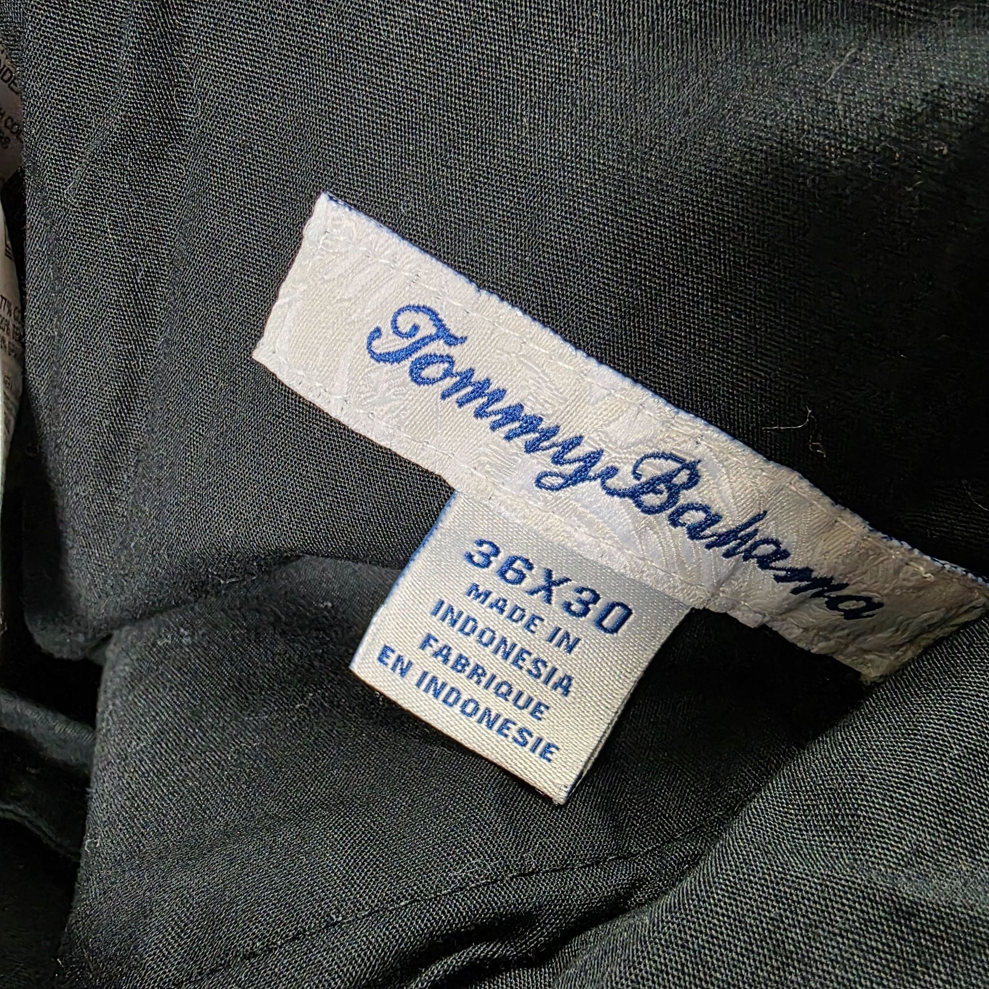 Tommy Bahama Tommy Bahama Mens Size 36x30 Black Casual Pants Walking Outd Size US 36 / EU 52 - 4 Thumbnail