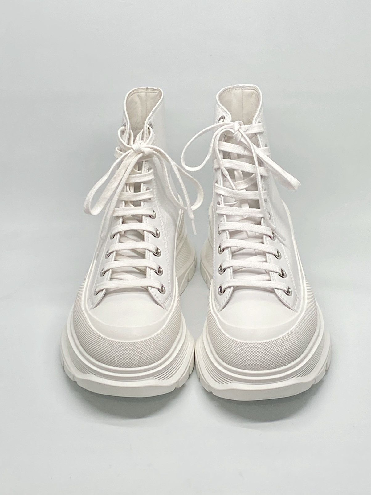 Alexander McQueen Alexander McQueen Tread Slick Leather Boot size 40 Size US 10 / IT 40 - 3 Thumbnail