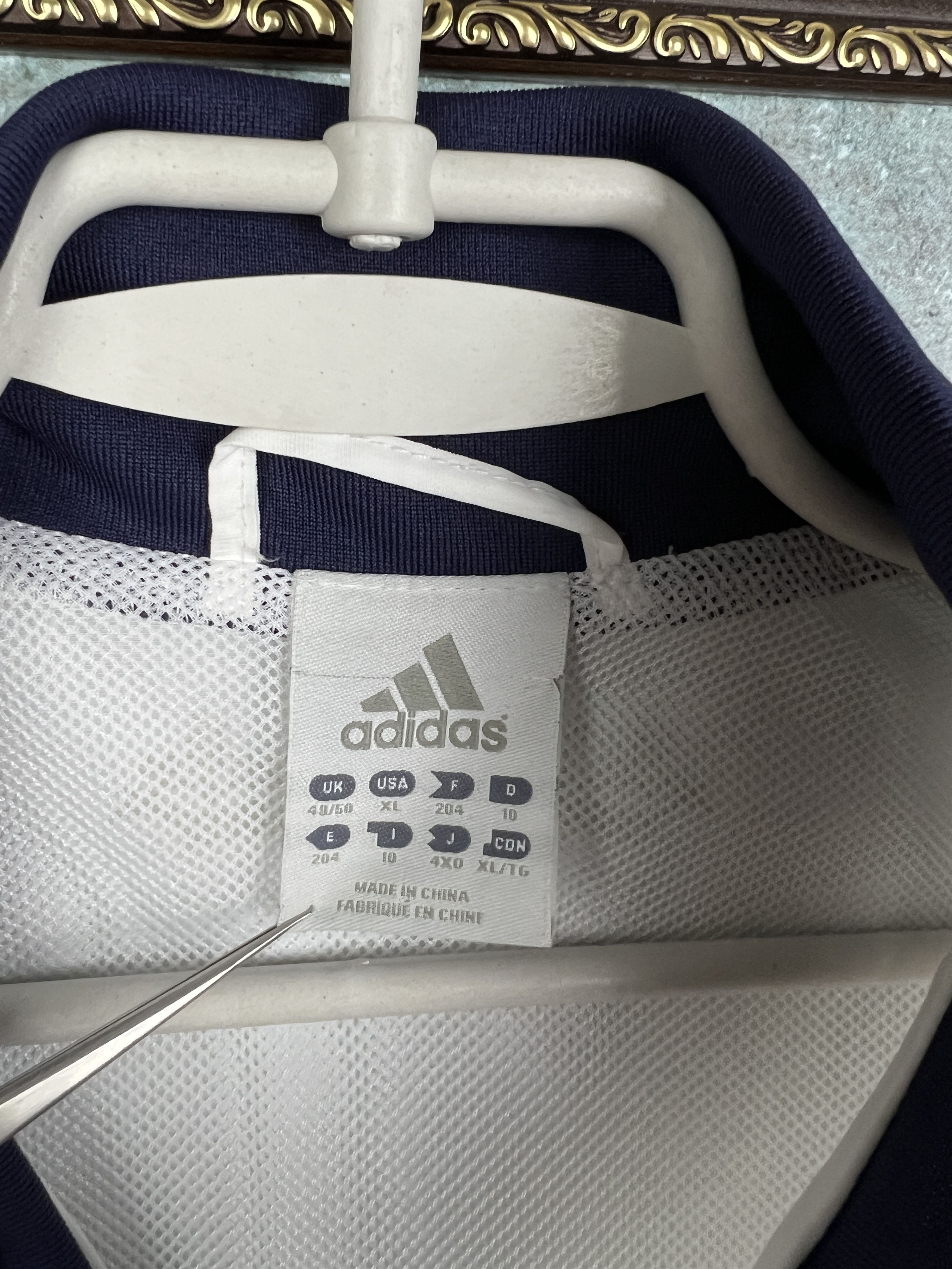 Adidas Vintage Adidas Real Madrid Football Jacket Soccer Track Top Size US XXL / EU 58 / 5 - 6 Thumbnail