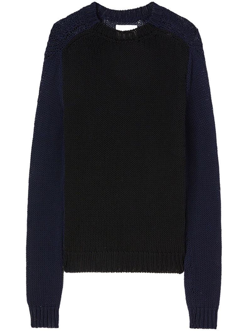 Jil Sander o1loc1c0426 Crewneck Jumper in Black Size US S / EU 44-46 / 1 - 1 Thumbnail