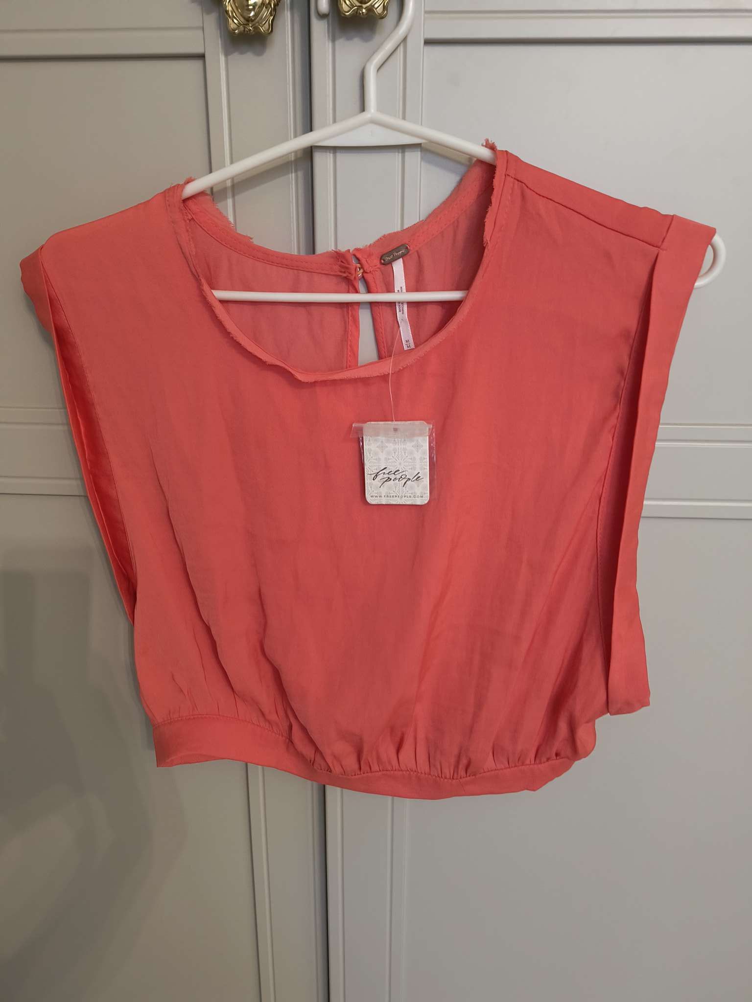 Free People Free People blouse M 38 coral Size M / US 6-8 / IT 42-44 - 1 Thumbnail
