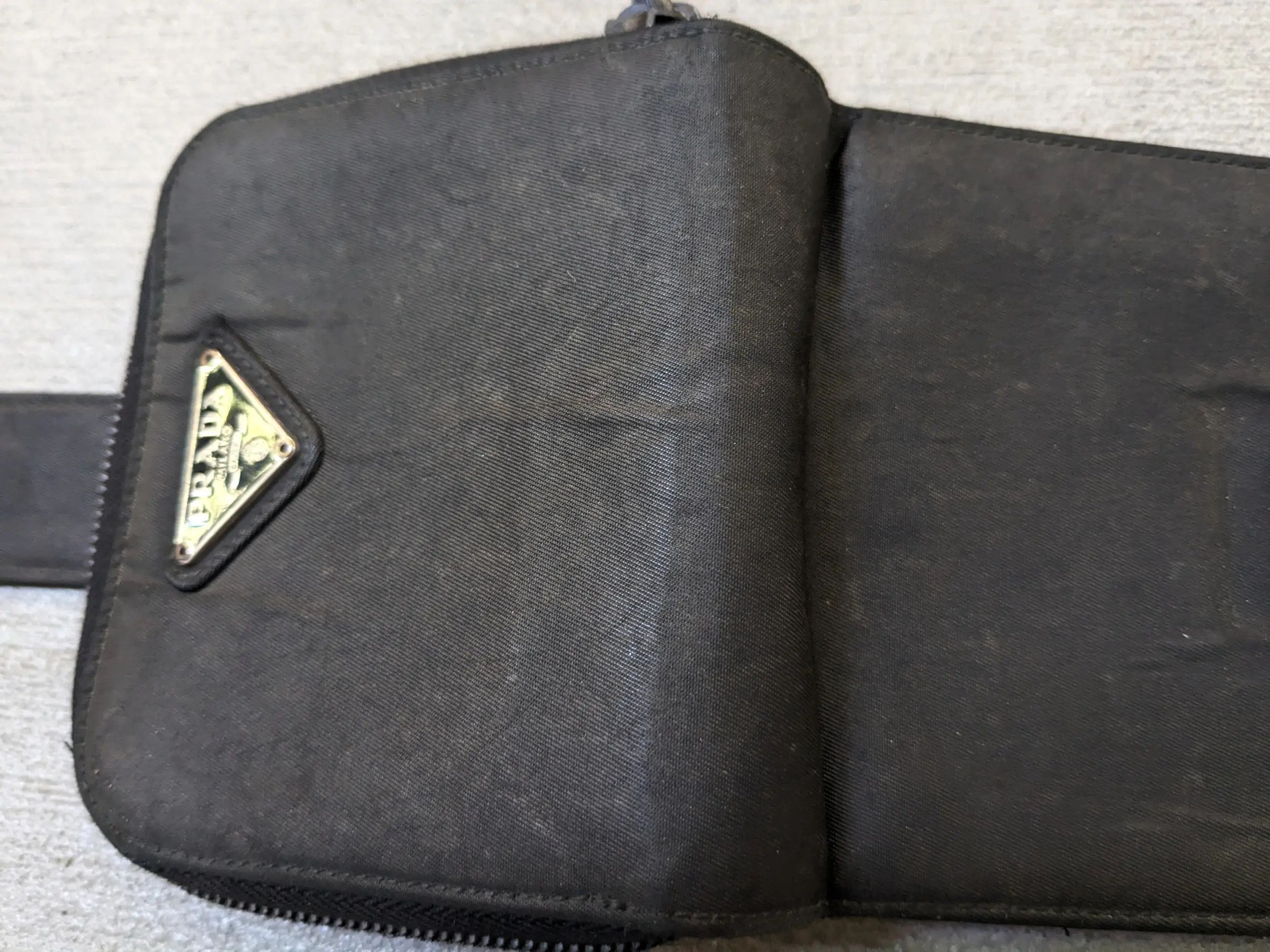 Prada Prada Wallet Black Saffiano Leather Bifold Cardholder Y2K Size ONE SIZE - 12 Thumbnail