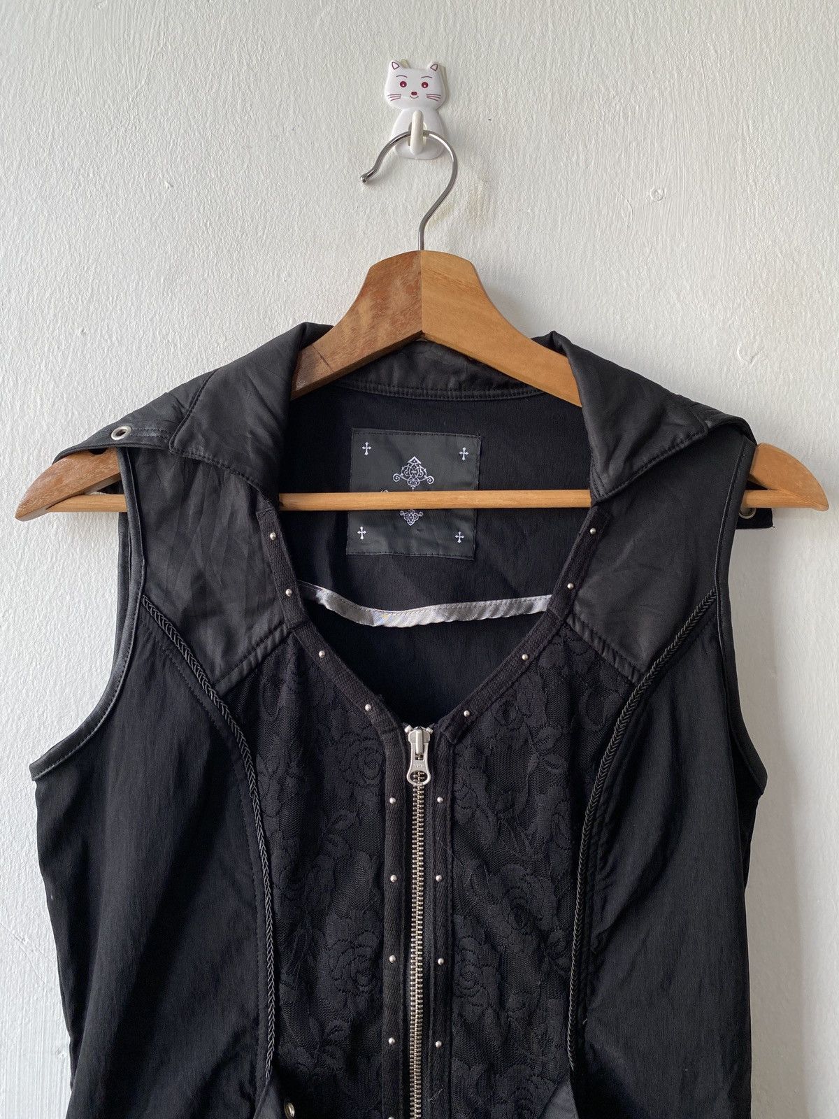 If Six Was Nine Ozz Croce Odds Japan Gothic Punk Sleeveless Shirt Size US S / EU 44-46 / 1 - 6 Thumbnail