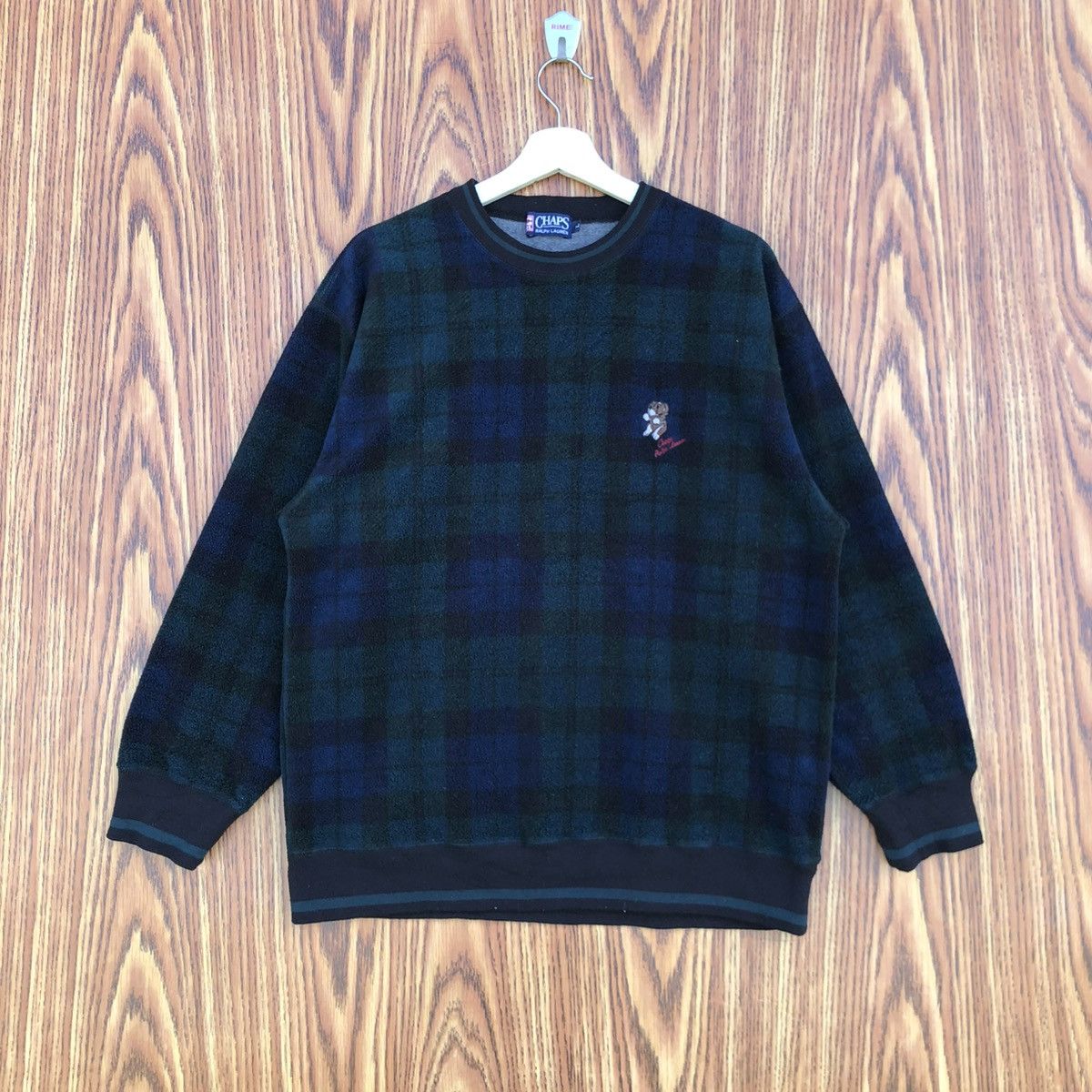 Chaps Ralph Lauren Vintage Chaps Ralph Lauren Fleece Crewneck Sweatshirt Size US L / EU 52-54 / 3 - 1 Thumbnail