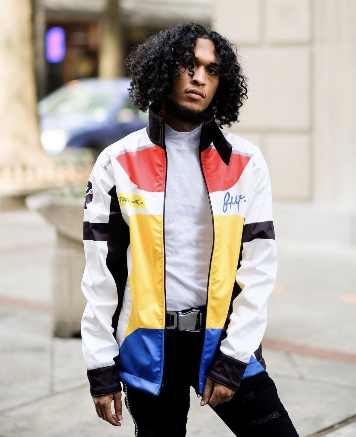 Other Filthy Wealth Brand Motor Sport Jacket White Size US L / EU 52-54 / 3 - 5 Thumbnail