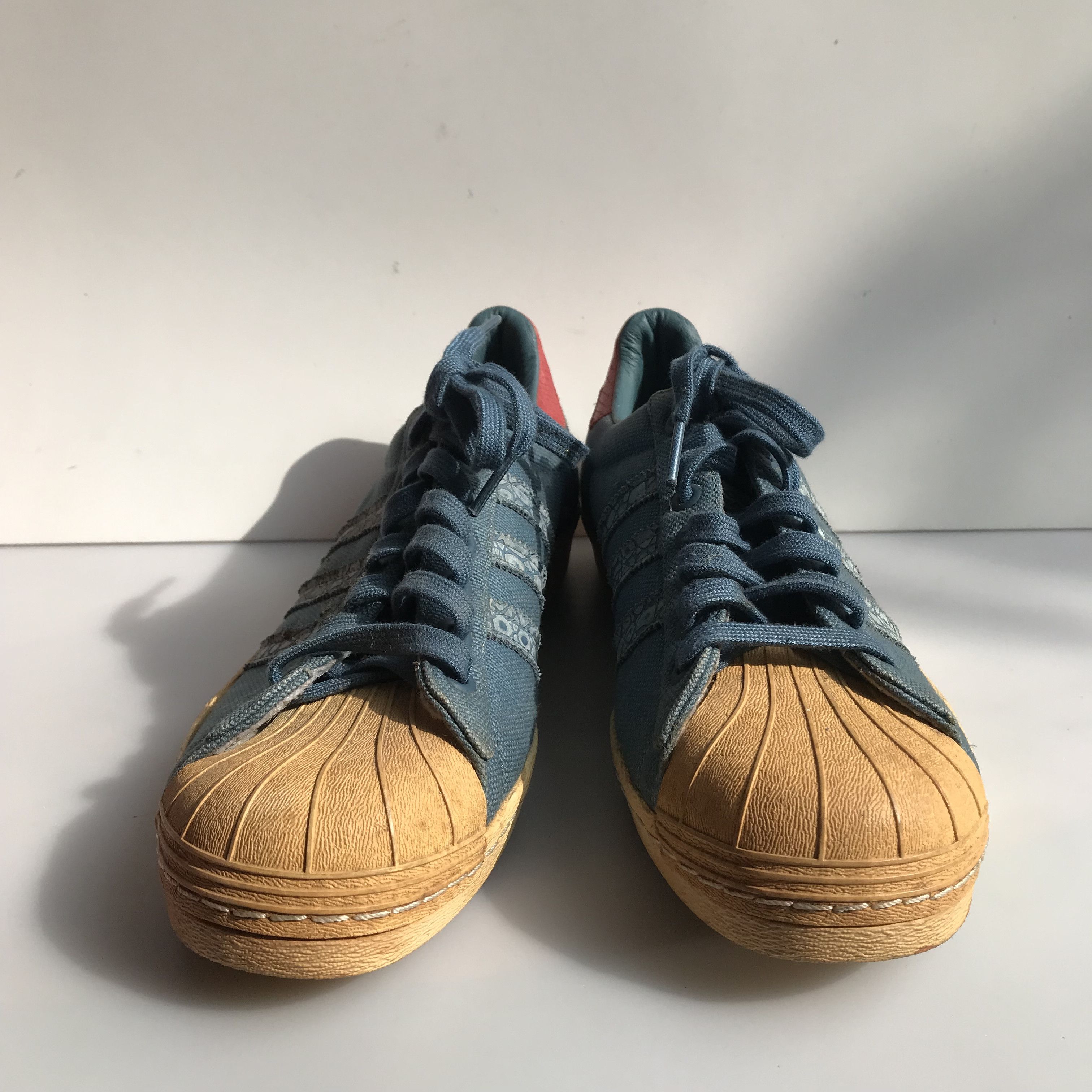 Adidas Adidas SAMPLE SUPERSTAR 80S ANIMAL ODDITY SHOES Nos Size US 9 / EU 42 - 1 Thumbnail