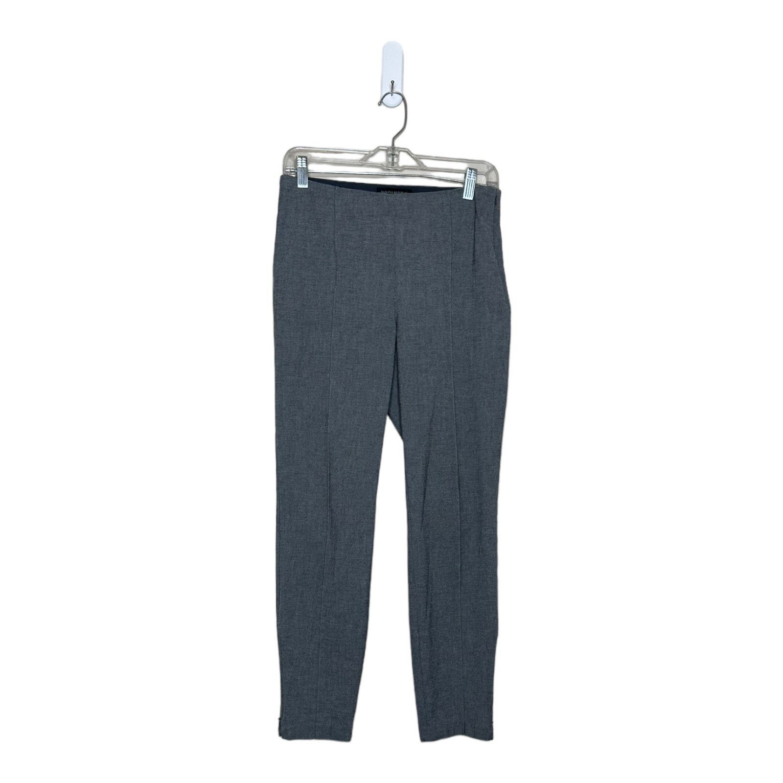 Banana Republic Banana Republic gray flat front skinny pants size 6 Size 28" / US 6 / IT 42 - 7 Thumbnail