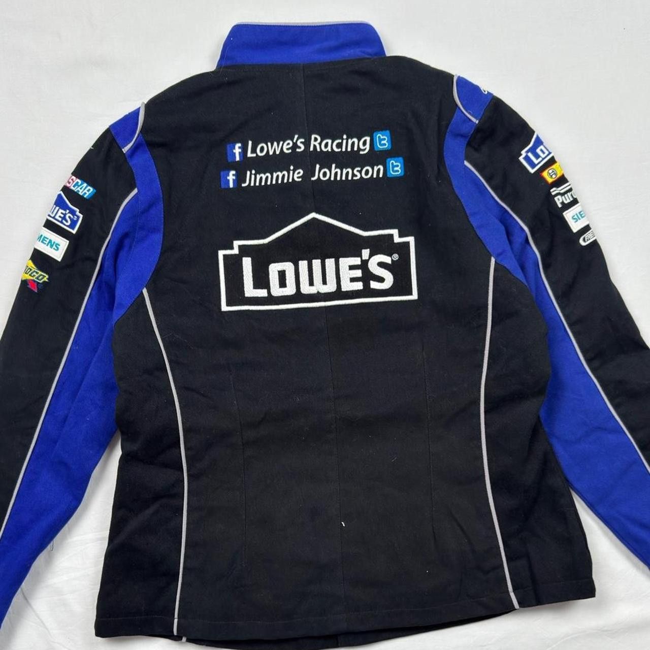 Chase Authentics NASCAR Lowe's Women’s Racing Jacket Size L / US 10 / IT 46 - 4 Thumbnail