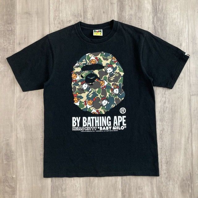 Bape BAPE × SANRIO HELLO KITTY Milo APE HEAD T-shirt ABC CAMO APE Size US M / EU 48-50 / 2 - 2 Thumbnail
