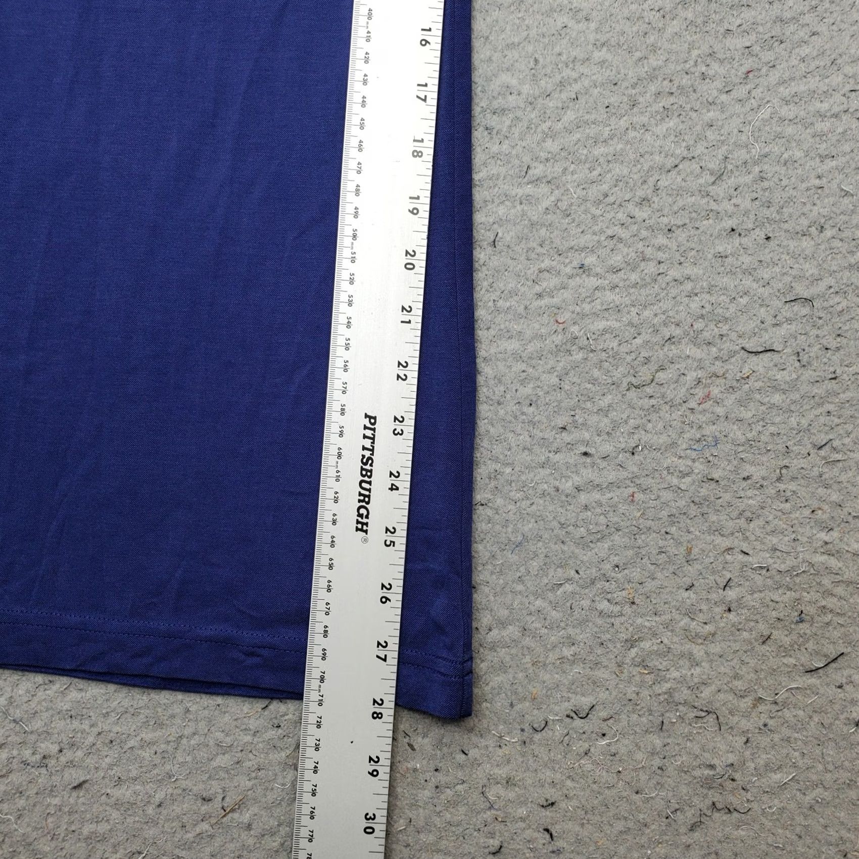 Fabletics Fabletics Womens Size S Blue Ankle Pants High Waisted Wide-Leg Stretch Comfort Pockets Casual Size 28" / US 6 / IT 42 - 4 Thumbnail