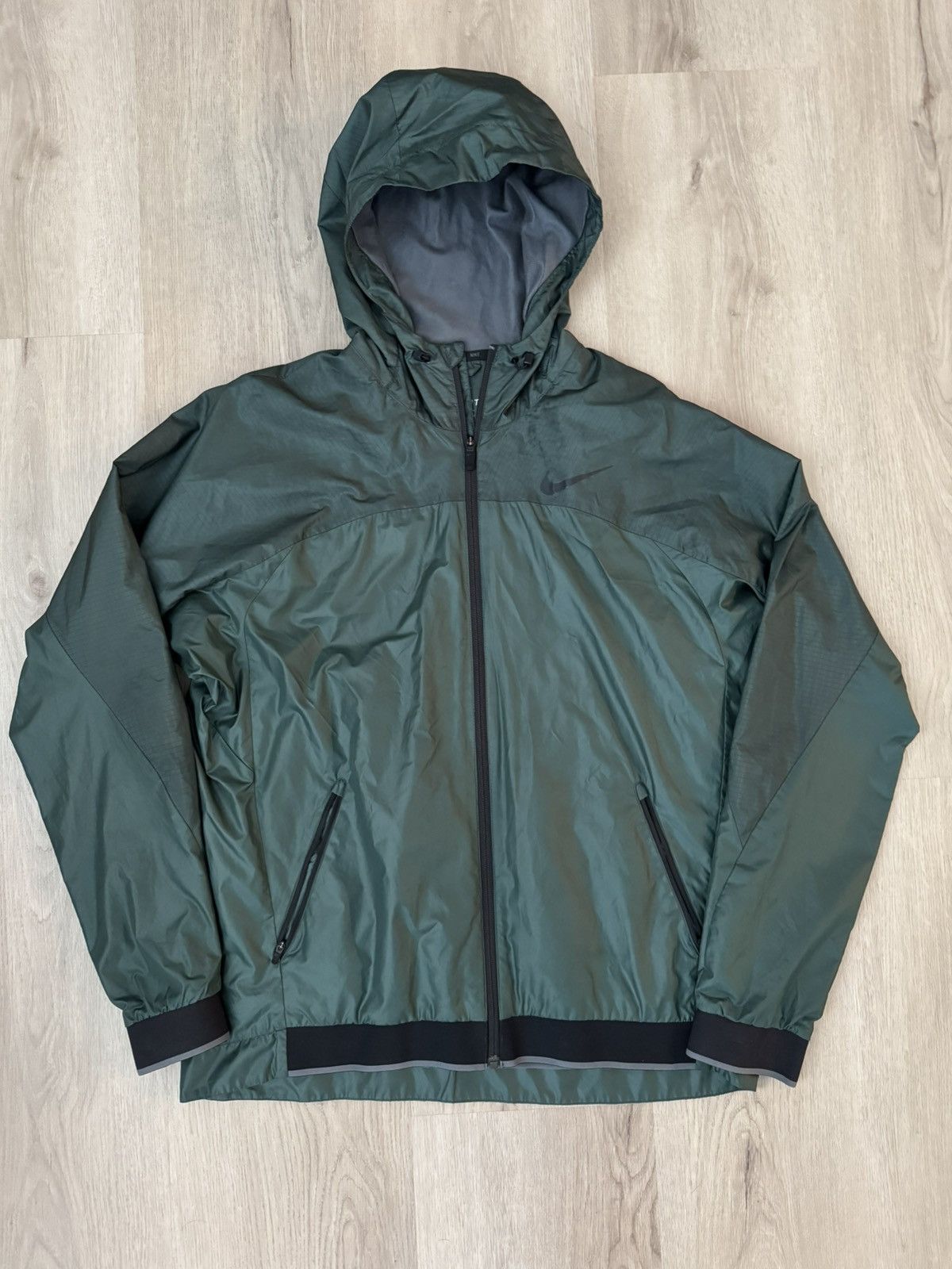 Nike Pine Green Nike Wind Breaker Size US L / EU 52-54 / 3 - 1 Thumbnail