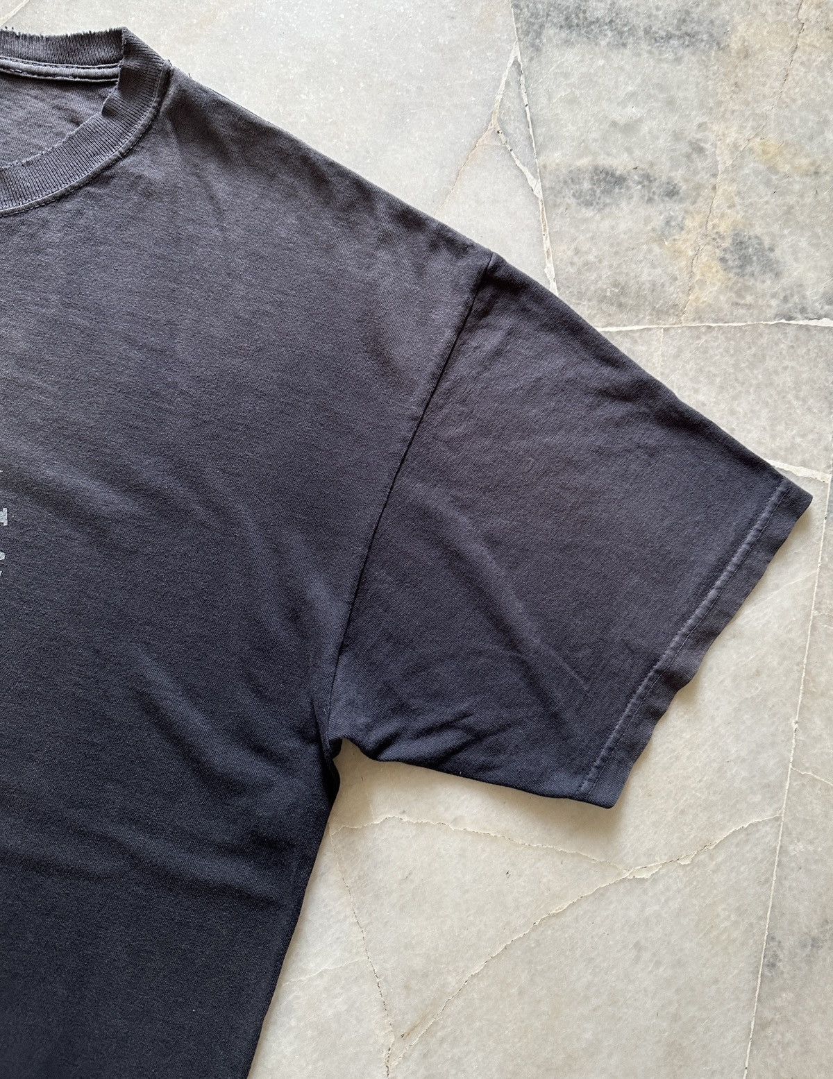 Vintage 2000’s SOUNDTRACK - DJ - HEAVY DESTROYED THRASHED SHIRT Size US XL / EU 56 / 4 - 6 Thumbnail