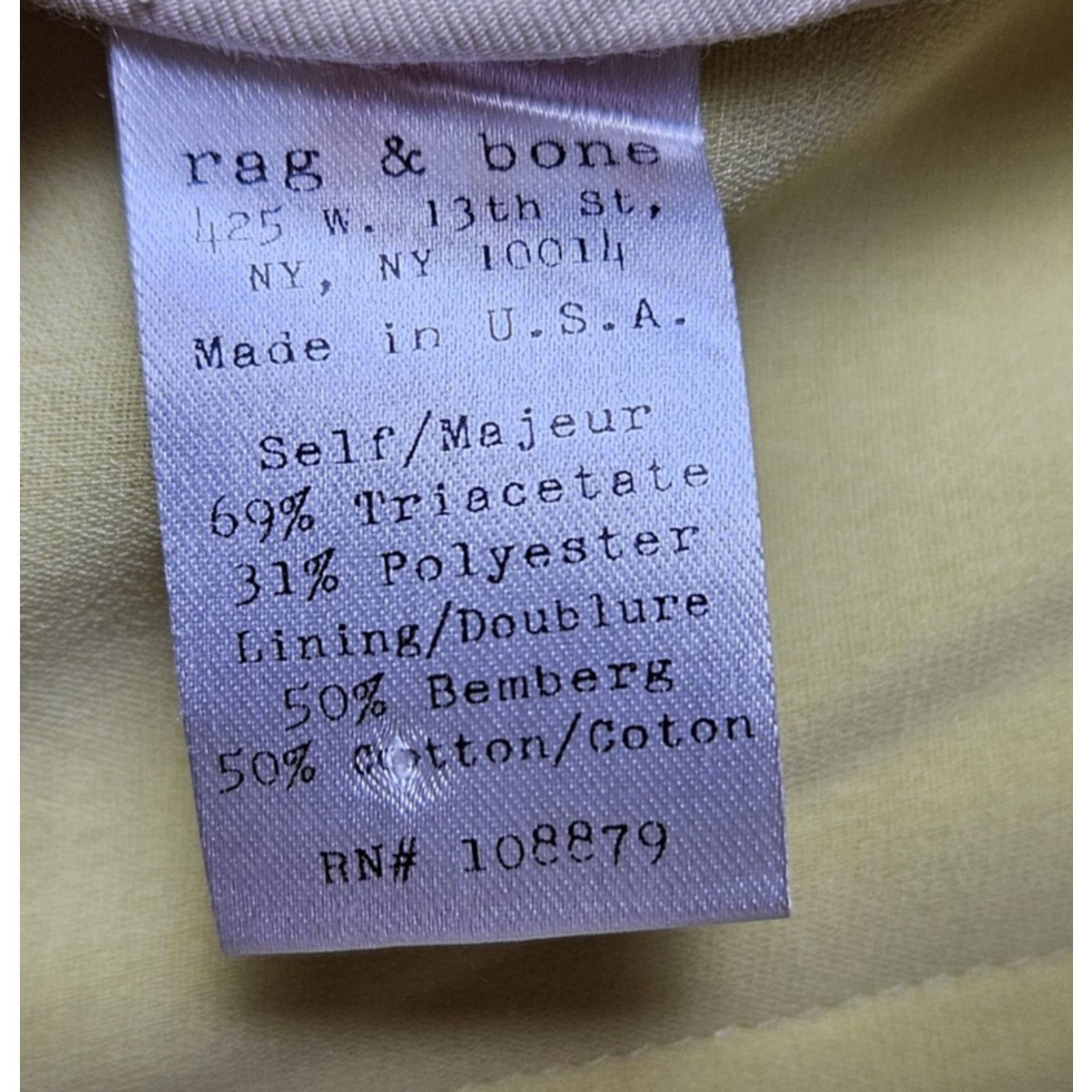 Rag & Bone Rag & Bone Tuxedo Blazer Jacket Formal Spring Wedding Size XS / US 0-2 / IT 36-38 - 7 Thumbnail