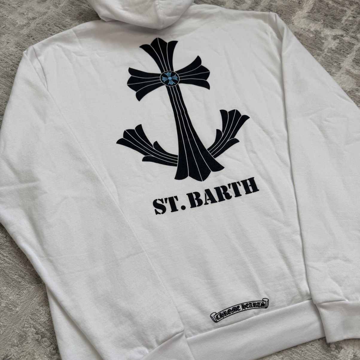Chrome Hearts St barths cross pullover hoodie Size US M / EU 48-50 / 2 - 2 Thumbnail